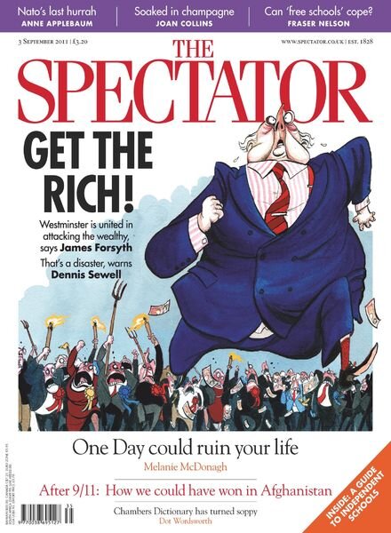 The Spectator – 3 September 2011 Cover