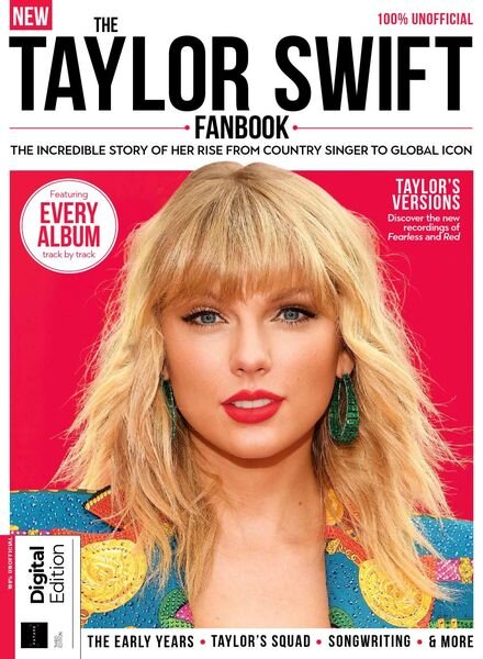 The Taylor Swift Fanbook – 3rd Edition 2022 Cover