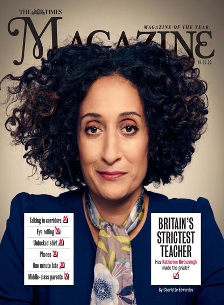 The Times Magazine – 19 February 2022 Cover