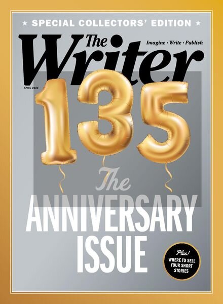 The Writer – April 2022 Cover