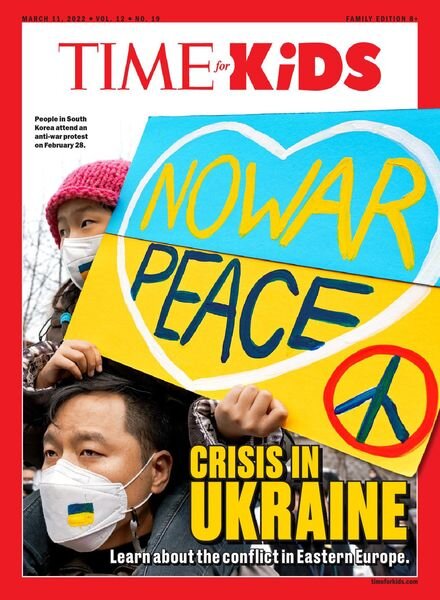TIME for Kids Family Age 8+ – 11 March 2022 Cover