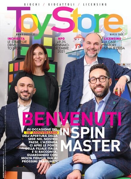 Toy Store – Marzo 2022 Cover
