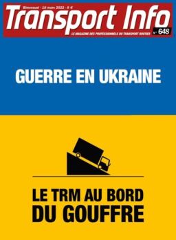 Transport Info – 18 Mars 2022