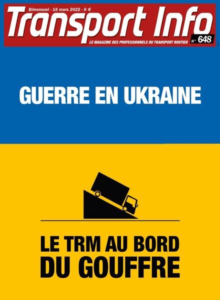 Transport Info – 18 Mars 2022 Cover