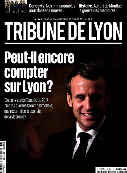 Tribune de Lyon – 17 Fevrier 2022 Cover