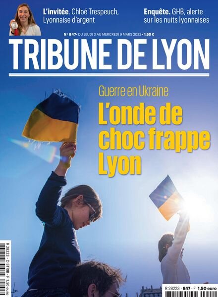 Tribune de Lyon – 3 Mars 2022 Cover