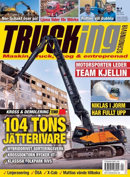 Trucking Scandinavia – mars 2022 Cover