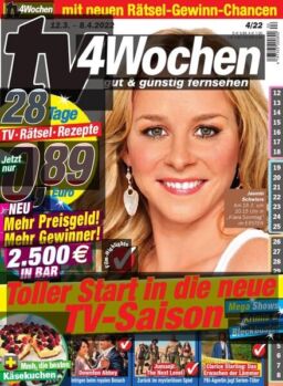 TV 4 Wochen – Nr 4 2022