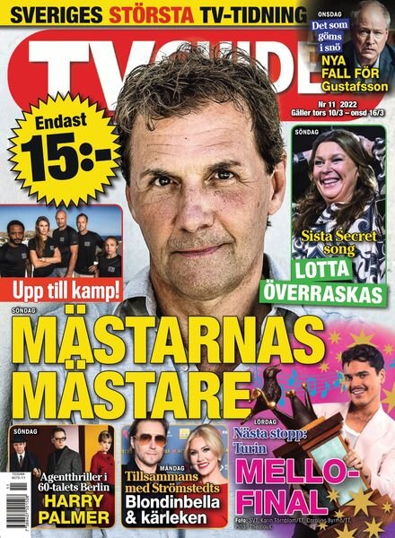 TV-Guiden – 08 mars 2022 Cover