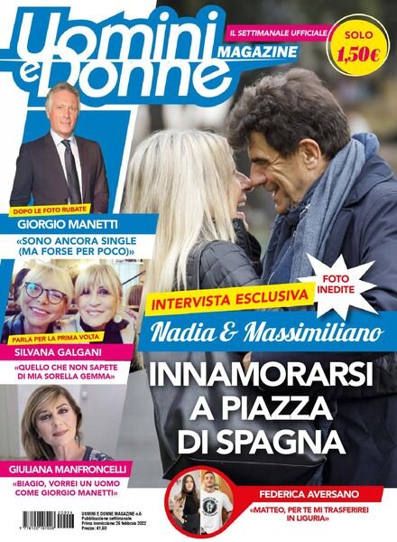 Uomini e Donne Magazine – 25 febbraio 2022 Cover