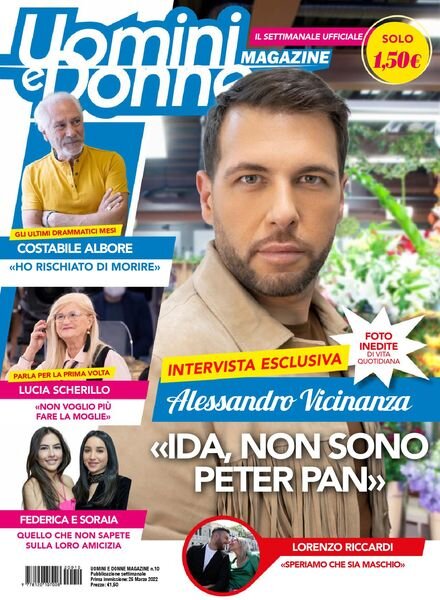 Uomini e Donne Magazine – 25 marzo 2022 Cover