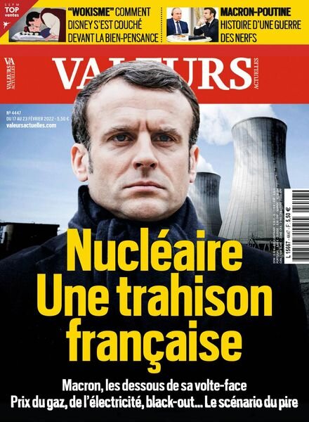 Valeurs Actuelles – 17 fevrier 2022 Cover