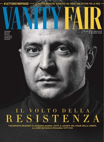 Vanity Fair Italia – 09 marzo 2022 Cover