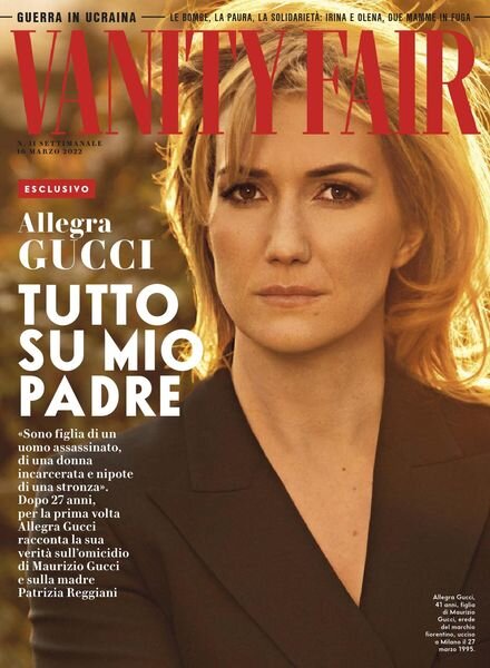Vanity Fair Italia – 16 marzo 2022 Cover