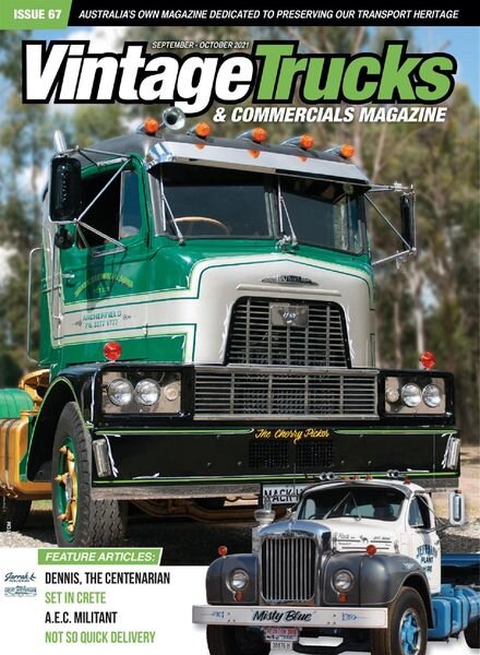 Vintage Trucks & Commercials – September-October 2021 Cover
