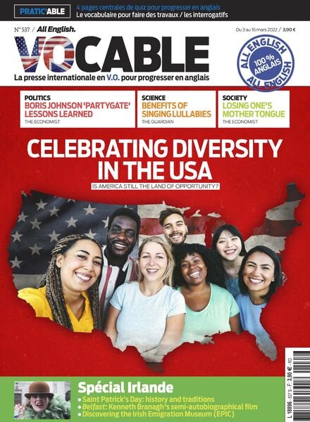 Vocable All English – 3 Mars 2022 Cover