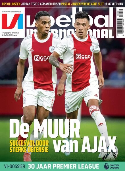 Voetbal International – 23 februari 2022 Cover