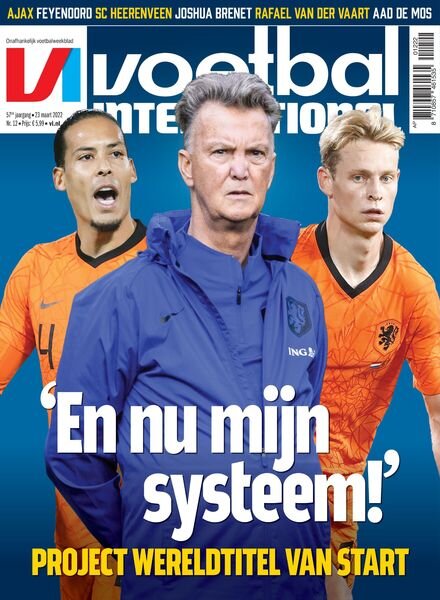 Voetbal International – 23 maart 2022 Cover