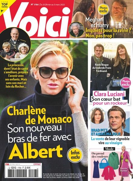 Voici – 25 Fevrier 2022 Cover
