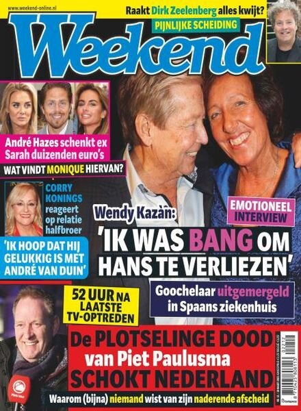 Weekend Netherlands – 23 maart 2022 Cover