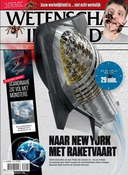 Wetenschap in Beeld – april 2022 Cover