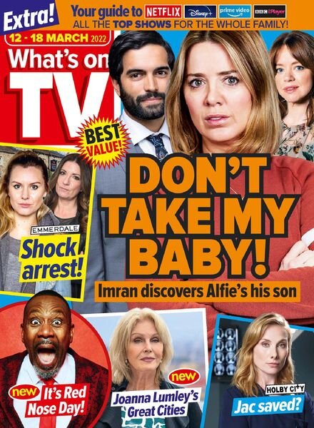 What’s on TV – 12 March 2022 Cover