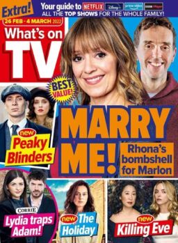 What’s on TV – 26 February 2022