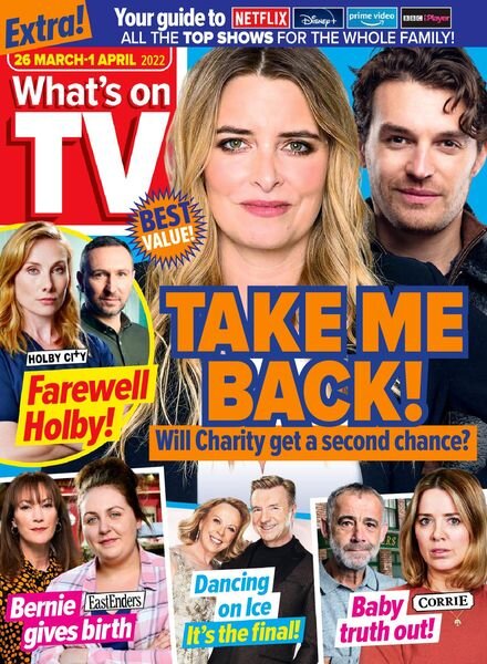 What’s on TV – 26 March 2022 Cover