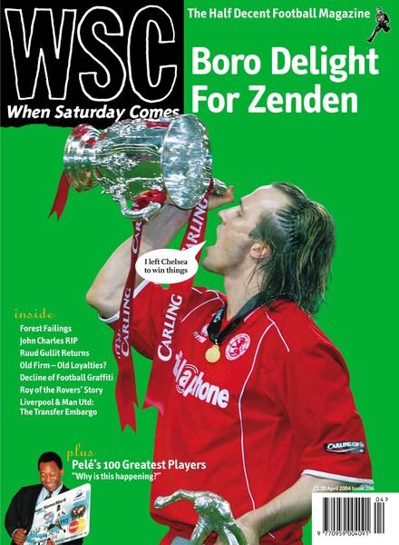 When Saturday Comes – April 2004 Cover