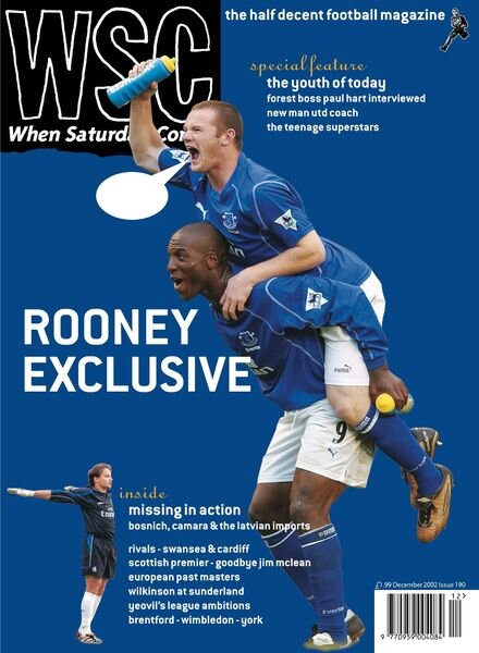 When Saturday Comes – December 2002 Cover