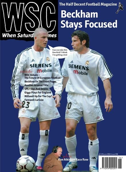 When Saturday Comes – June 2004 Cover