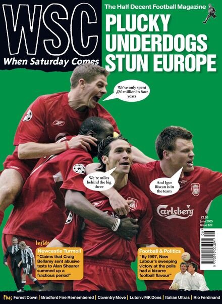 When Saturday Comes – June 2005 Cover