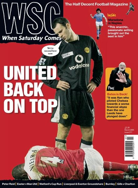 When Saturday Comes – March 2005 Cover
