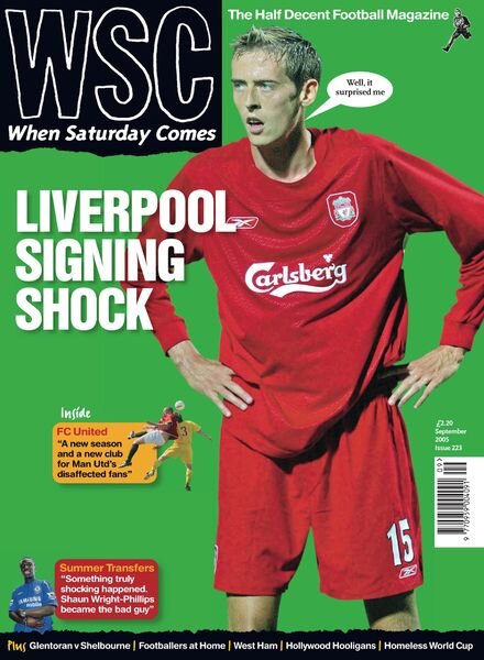 When Saturday Comes – September 2005 Cover