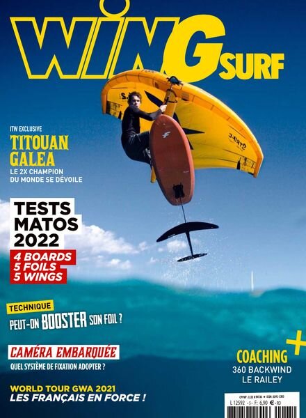 Wing Surf Magazine – N 5 2022 Cover