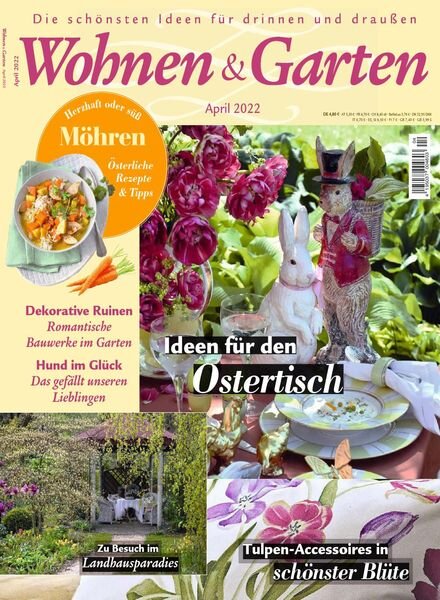 Wohnen & Garten – April 2022 Cover