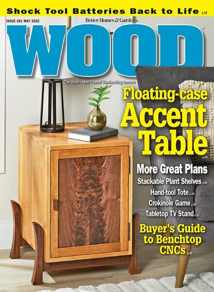 WOOD Magazine – May 2022 Cover