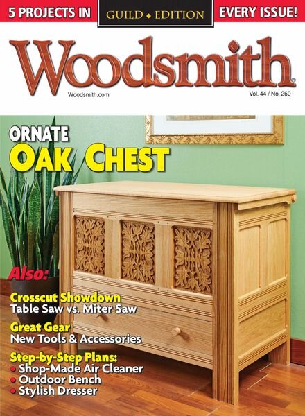Woodsmith – April 2022 Cover