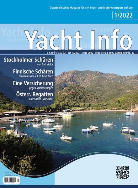 Yacht Info – Februar 2022 Cover