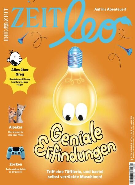 Zeit Leo – Februar 2022 Cover