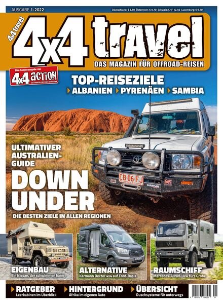 4×4 travel – April 2022 Cover