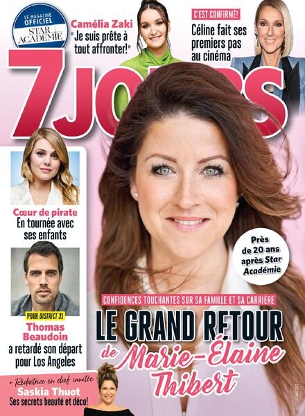 7 Jours – 01 avril 2022 Cover