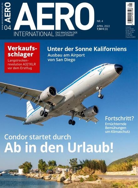 Aero International – April 2022 Cover