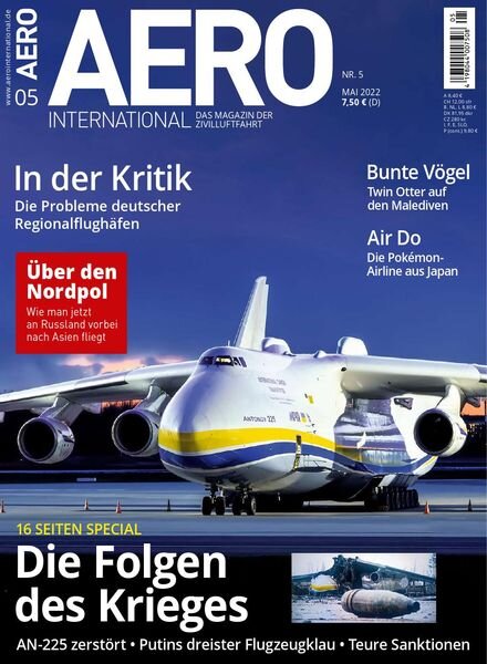 Aero International – Mai 2022 Cover
