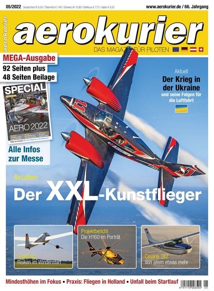 Aerokurier Germany – Mai 2022 Cover