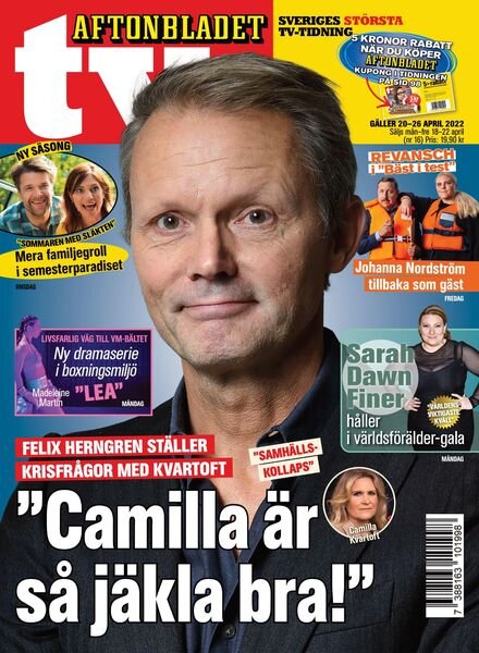 Aftonbladet TV – 18 april 2022 Cover