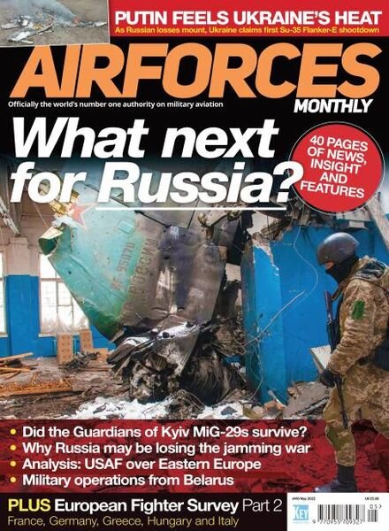 AirForces Monthly – May 2022 Cover