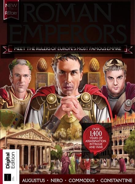 All About History – Book of Roman Emperors – 3rd Edition 2022 Cover