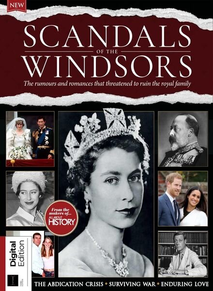 All About History – Scandals of the Windsors – 3rd Edition 2022 Cover