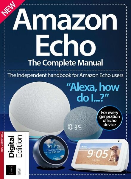 Amazon Echo The Complete Manual – 4th Edition 2021 Cover